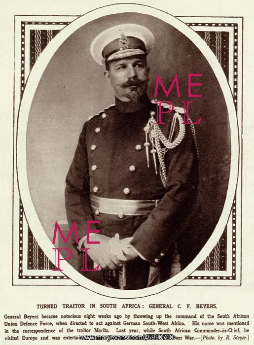 : General C.F. Beyers : General C.F. Beyers