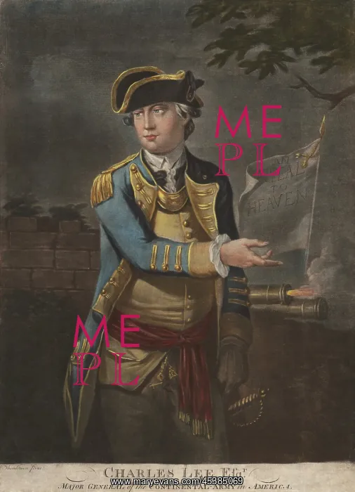 : General Charles Lee resigned his commission : General Charles Lee resigned his commission