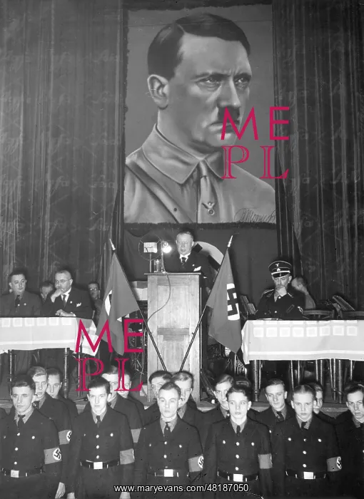 : General director Ludwig Klitzsch in a speech : General director Ludwig Klitzsch in a speech