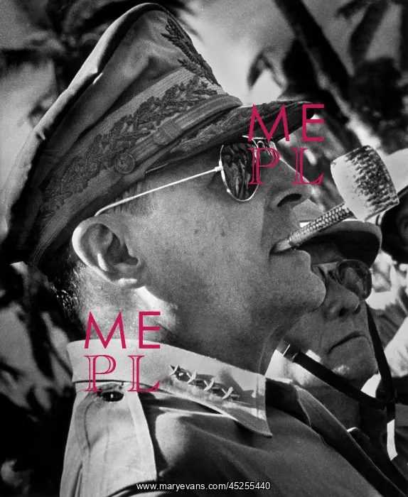 : General Douglas MacArthur, during the World War : General Douglas MacArthur, during the World War