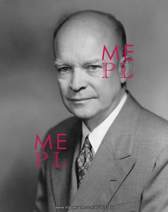 : General Dwight Eisenhower. 1952 portrait by Bachrach : General Dwight Eisenhower. 1952 portrait by Bachrach