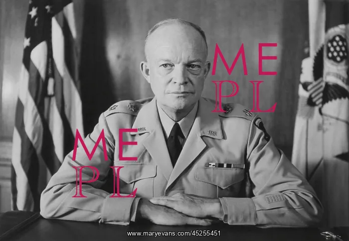 : General Dwight Eisenhower, wears the five-star : General Dwight Eisenhower, wears the five-star