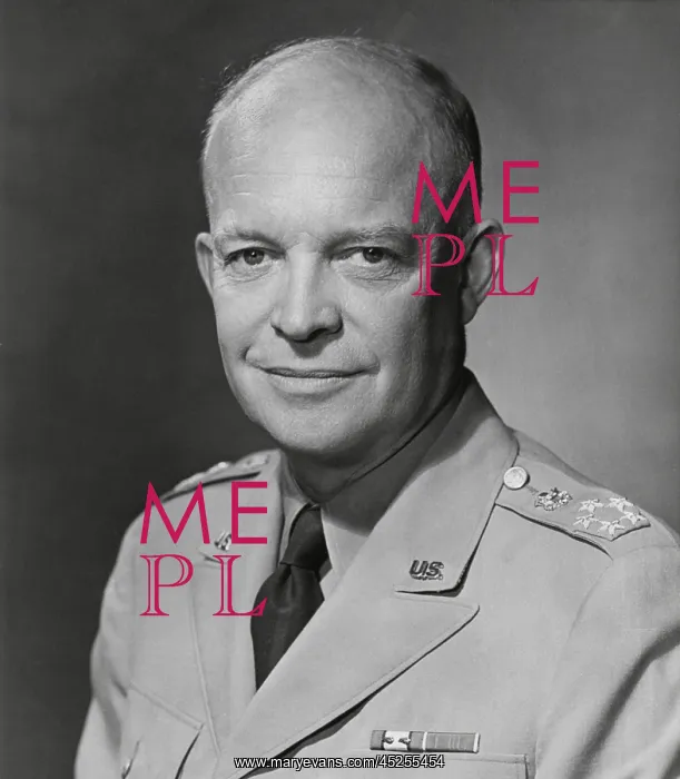 : General Dwight Eisenhower, wears the five-star : General Dwight Eisenhower, wears the five-star