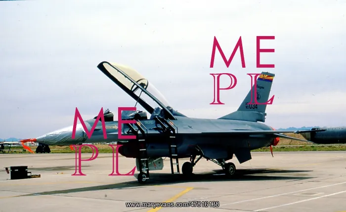 : General Dynamics F-16B Fighting Falcon 82-1034 : General Dynamics F-16B Fighting Falcon 82-1034