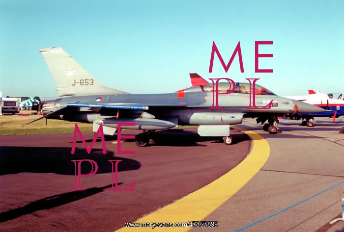 : General Dynamics F-16B Fighting Falcon J-653 : General Dynamics F-16B Fighting Falcon J-653