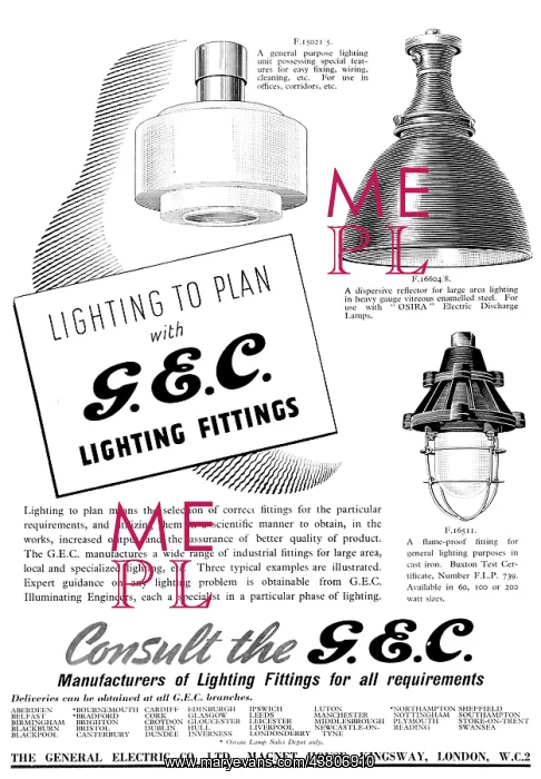 : General Electric Company - G.E.C : General Electric Company - G.E.C