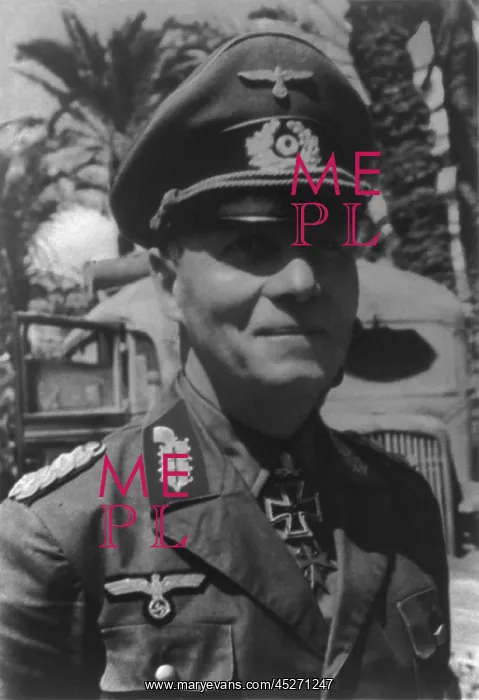 : General Erwin Rommel, German commander in France : General Erwin Rommel, German commander in France