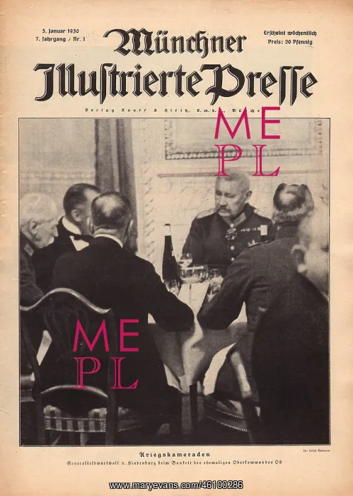 : General Field Marshal von Hindenburg : General Field Marshal von Hindenburg