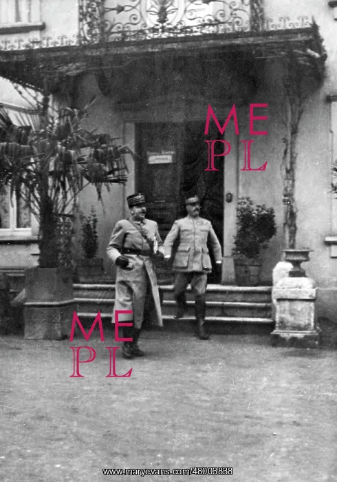 : General Franchet d'Esperey and General Chretien : General Franchet d'Esperey and General Chretien
