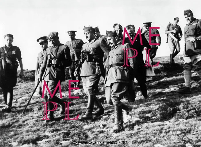 : General Franco at the Santander Front : General Franco at the Santander Front