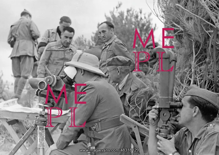 : General Franco visiting the Condor Legion at : General Franco visiting the Condor Legion at