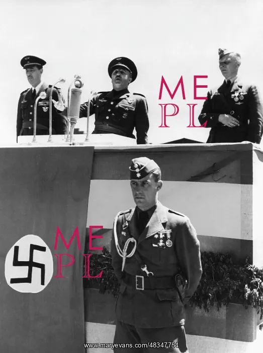 : General Franco's address to the Condor Legion, Spain, 1939 : General Franco's address to the Condor Legion, Spain, 1939