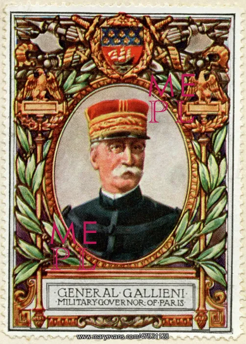 : General Gallieni / Stamp : General Gallieni / Stamp