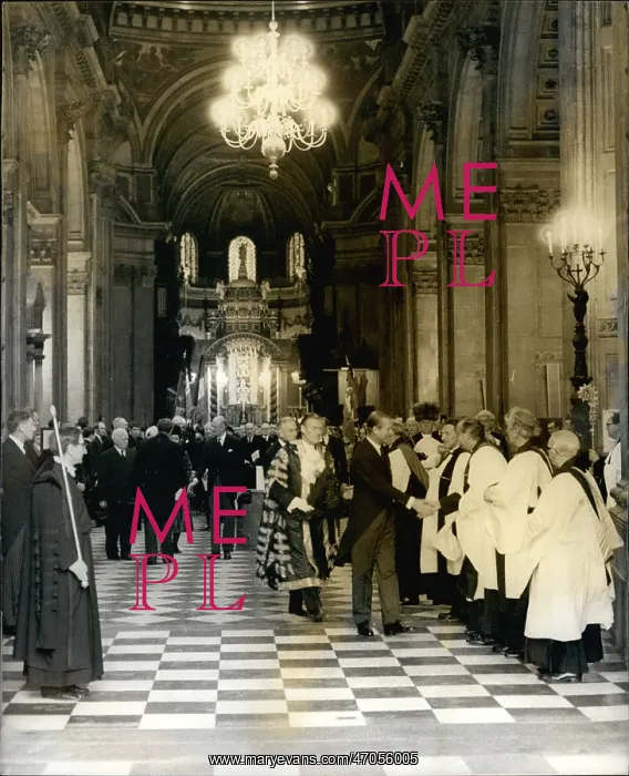 : General de Gaulle memorial service, St Paul's Cathedral : General de Gaulle memorial service, St Paul's Cathedral