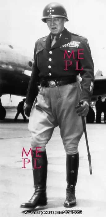 : General George S. Patton Jr. (1885-1945), ? : General George S. Patton Jr. (1885-1945), ?