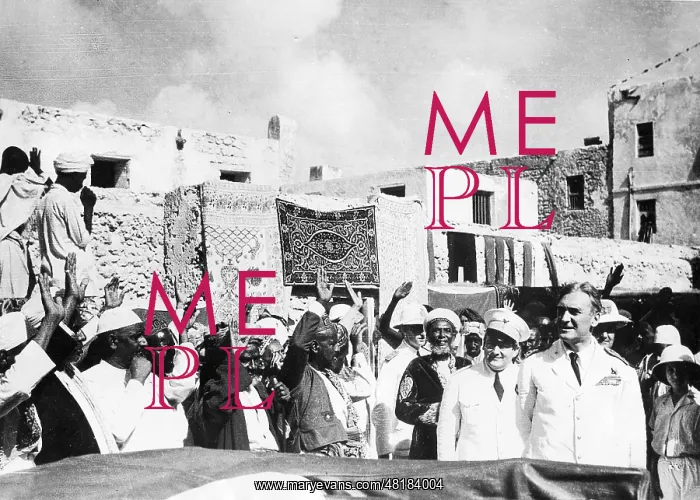 : General Graziani in Mogadishu, 1936 : General Graziani in Mogadishu, 1936