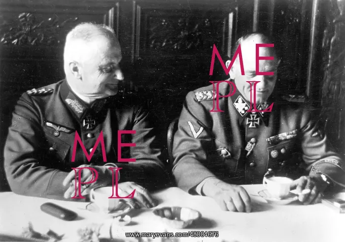: General Haase and Sepp Dietrich, Paris : General Haase and Sepp Dietrich, Paris