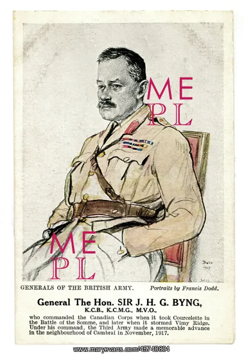 : General The Hon. Sir J.H.G.Byng : General The Hon. Sir J.H.G.Byng