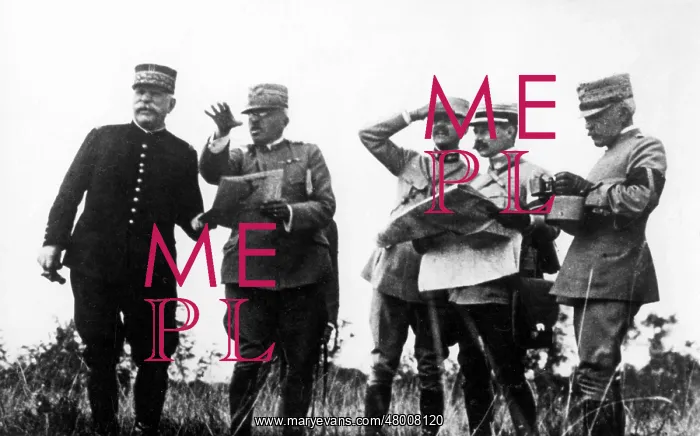 : General Joffre and General Cadorna, WW1 : General Joffre and General Cadorna, WW1