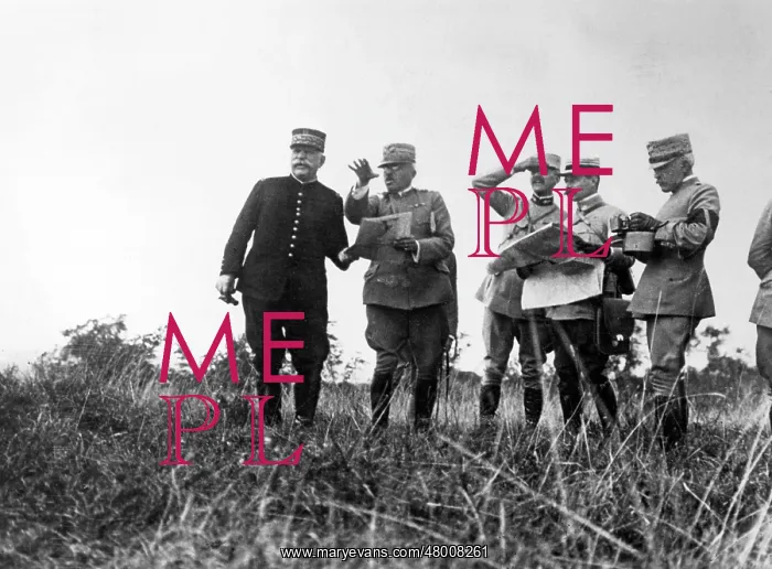 : General Joffre and General Cadorna, WW1 : General Joffre and General Cadorna, WW1