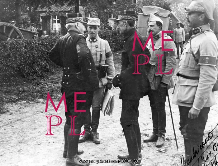 : General Joffre and others during WW1 : General Joffre and others during WW1