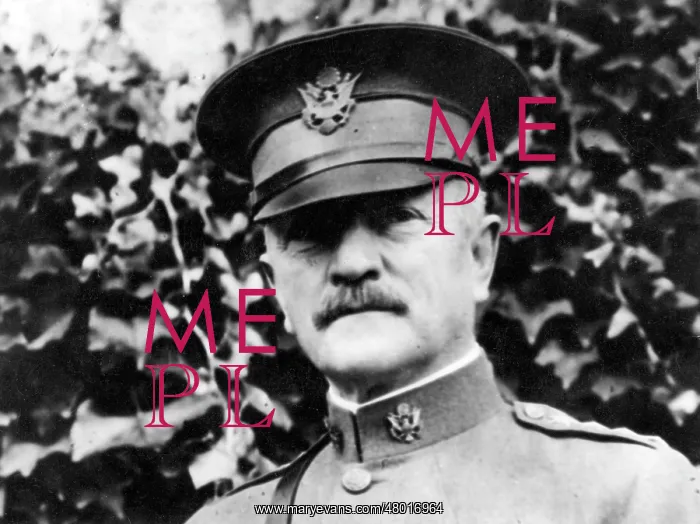: General John Pershing, American army officer : General John Pershing, American army officer