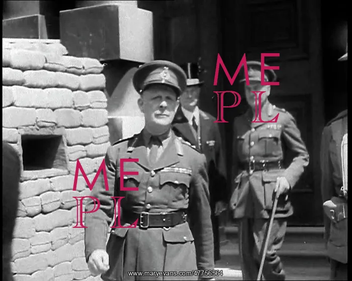 : General John Vereker, 6th Viscount Gort, Exiting : General John Vereker, 6th Viscount Gort, Exiting