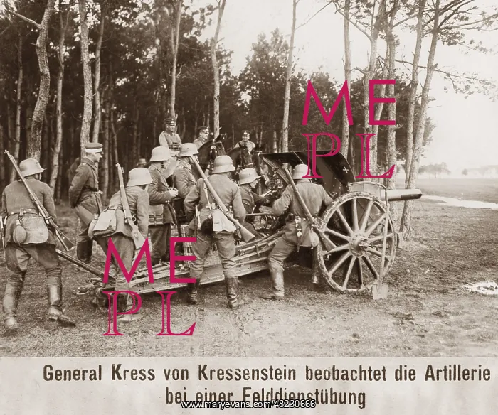 : General Kress at a field exercise of the Reichswehr, 192 : General Kress at a field exercise of the Reichswehr, 192
