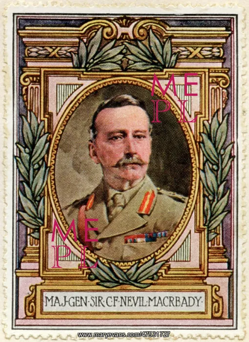 : General Macready / Stamp : General Macready / Stamp