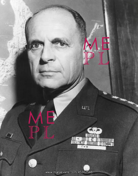 : General Matthew Ridgeway, as a four star General : General Matthew Ridgeway, as a four star General