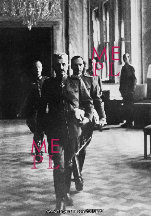 : General Mihai Bodi at the capitulation of Yugoslavia, 1941 : General Mihai Bodi at the capitulation of Yugoslavia, 1941