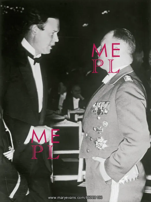 : General Milch and colonel Lindbergh : General Milch and colonel Lindbergh