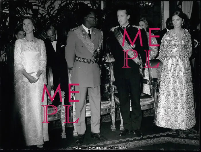 : General Mobutu of Congo in Belgium : General Mobutu of Congo in Belgium