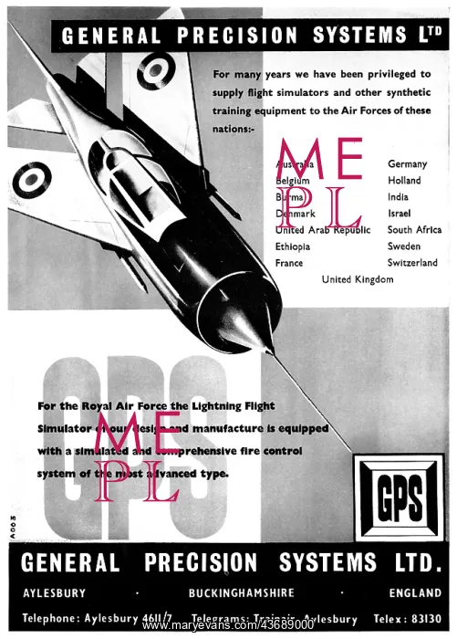 : General Precision Systems. GPS Flight Simulators : General Precision Systems. GPS Flight Simulators