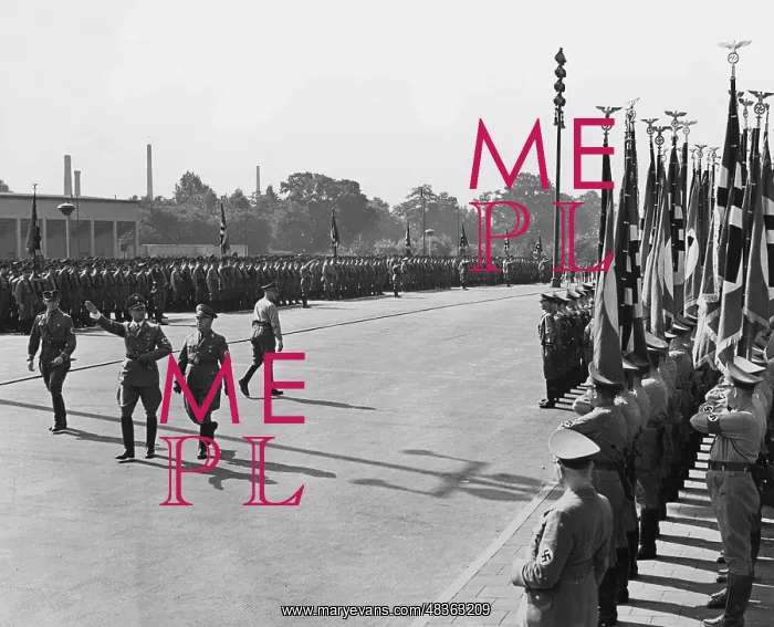 : General roll call in front of the Deutschlandhalle : General roll call in front of the Deutschlandhalle