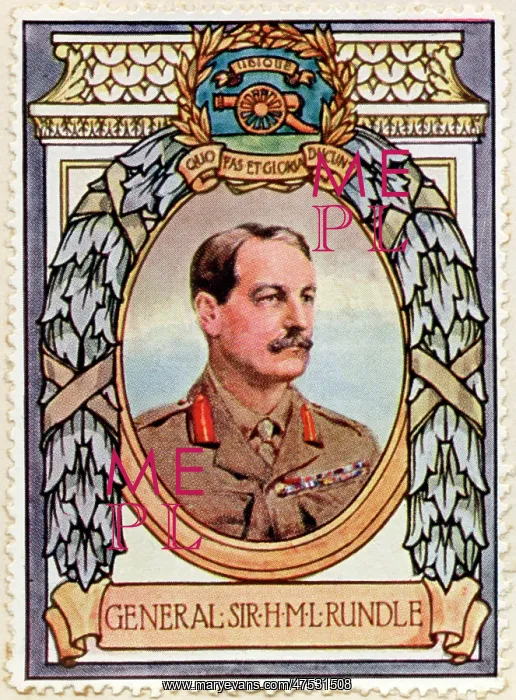 : General Rundle / Stamp : General Rundle / Stamp