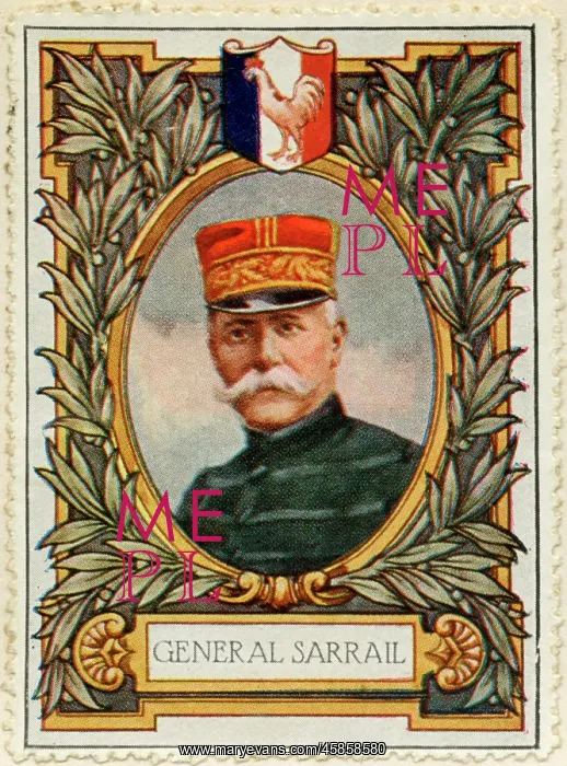 : General Sarrail / Stamp : General Sarrail / Stamp