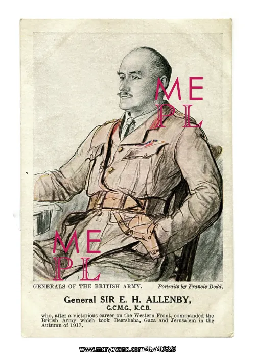 : General Sir E.H. Allenby : General Sir E.H. Allenby
