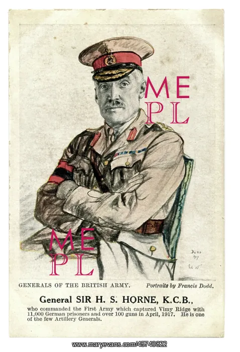 : General Sir H. S. Horne : General Sir H. S. Horne