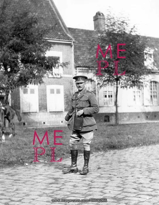 : General Sir Hubert Gough at Messines, WW1 : General Sir Hubert Gough at Messines, WW1