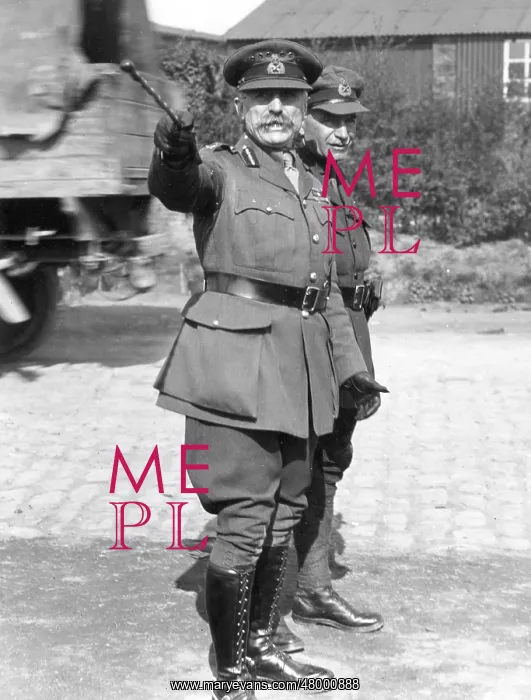 : General Sir A Hunter-Weston and General R Pinney : General Sir A Hunter-Weston and General R Pinney