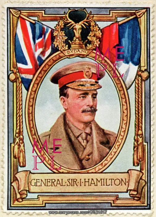 : General Sir I Hamilton / Stamp : General Sir I Hamilton / Stamp