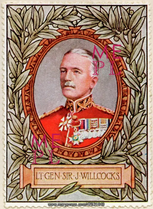 : General Sir James Willcocks / Stamp : General Sir James Willcocks / Stamp