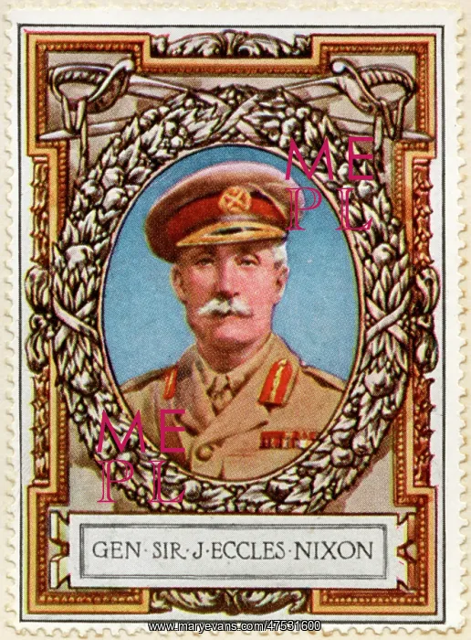 : General Sir John Nixon / Stamp : General Sir John Nixon / Stamp