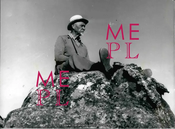 : General Smuts on Table Mountain, South Africa : General Smuts on Table Mountain, South Africa
