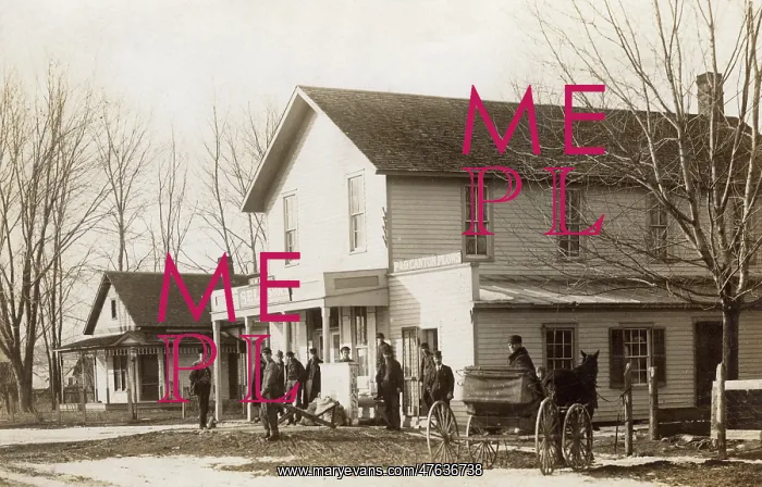 : General store, Canton, Illinois, USA : General store, Canton, Illinois, USA