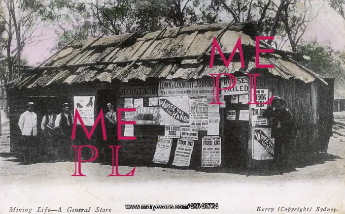 : General store in a mining area, Australia : General store in a mining area, Australia