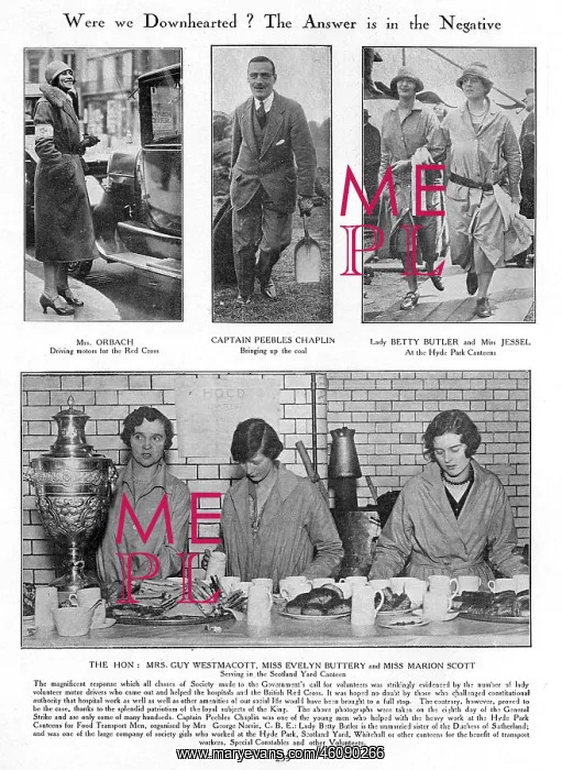 : The General Strike, 1926: volunteers : The General Strike, 1926: volunteers