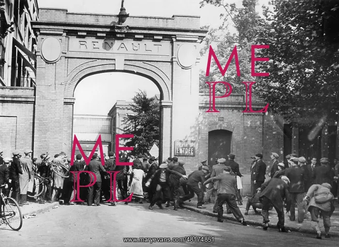 : General strike in Paris, 1936 : General strike in Paris, 1936
