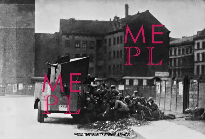 : General strike in Scheunenviertel, 1919 : General strike in Scheunenviertel, 1919